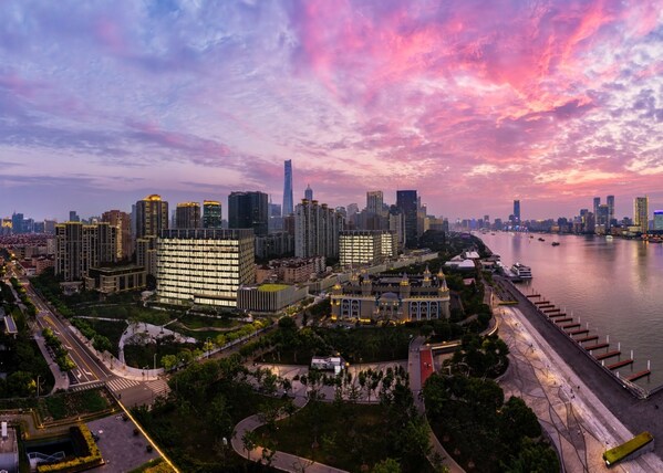 新岸商业中心实景图