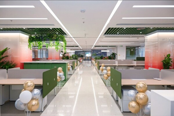 厦门太古可口可乐“海上花园办公室”一隅