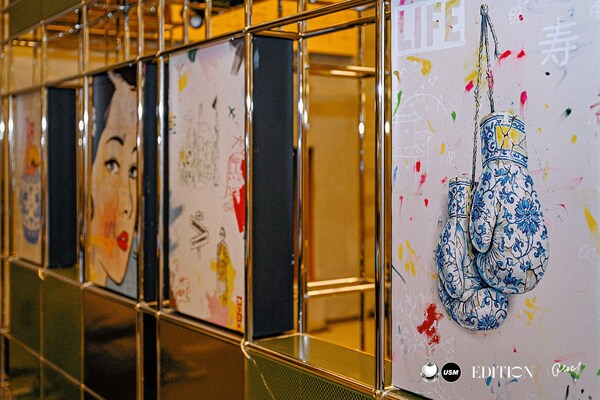 于上海艾迪逊酒店呈现「都市站台」艺术装置